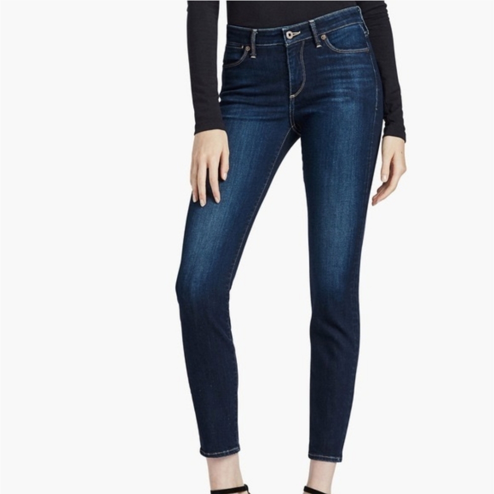 Lucky Brand | Indigo Hayden High Rise Skinny Jeans - Picture 3 of 9